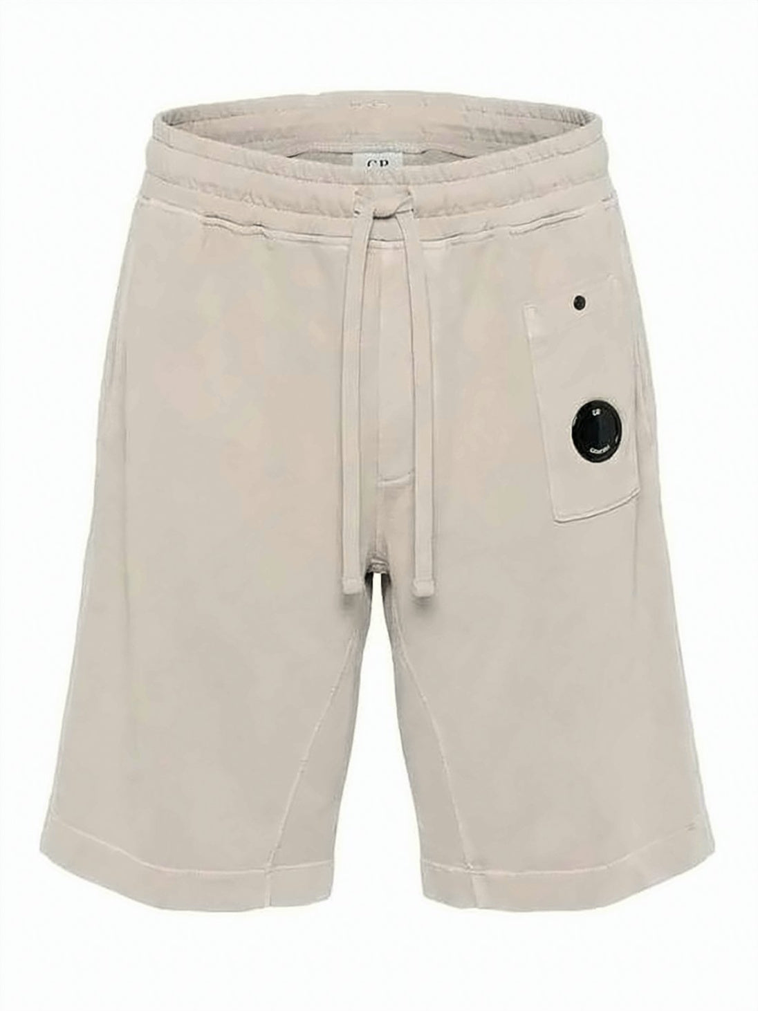 Relaxed Fit Shorts With Elastic Waistband And Iconic Lens Detail