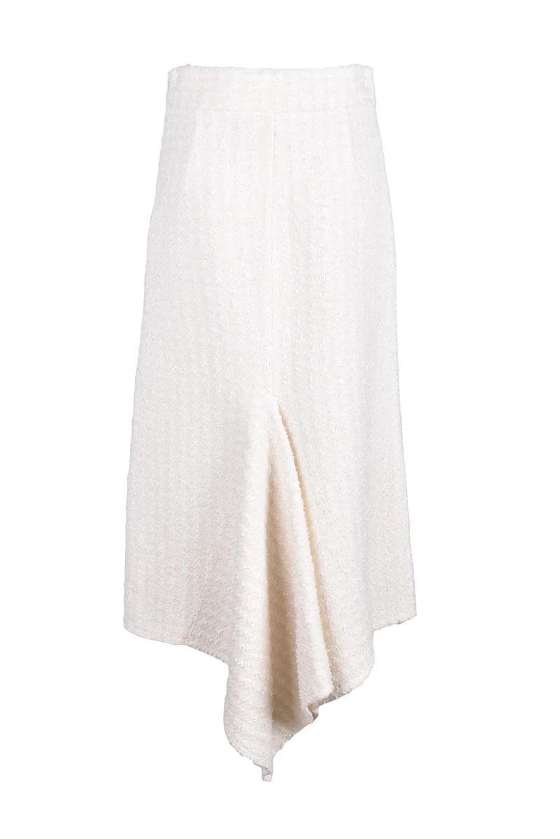 Textured Bouclé Mini Skirt