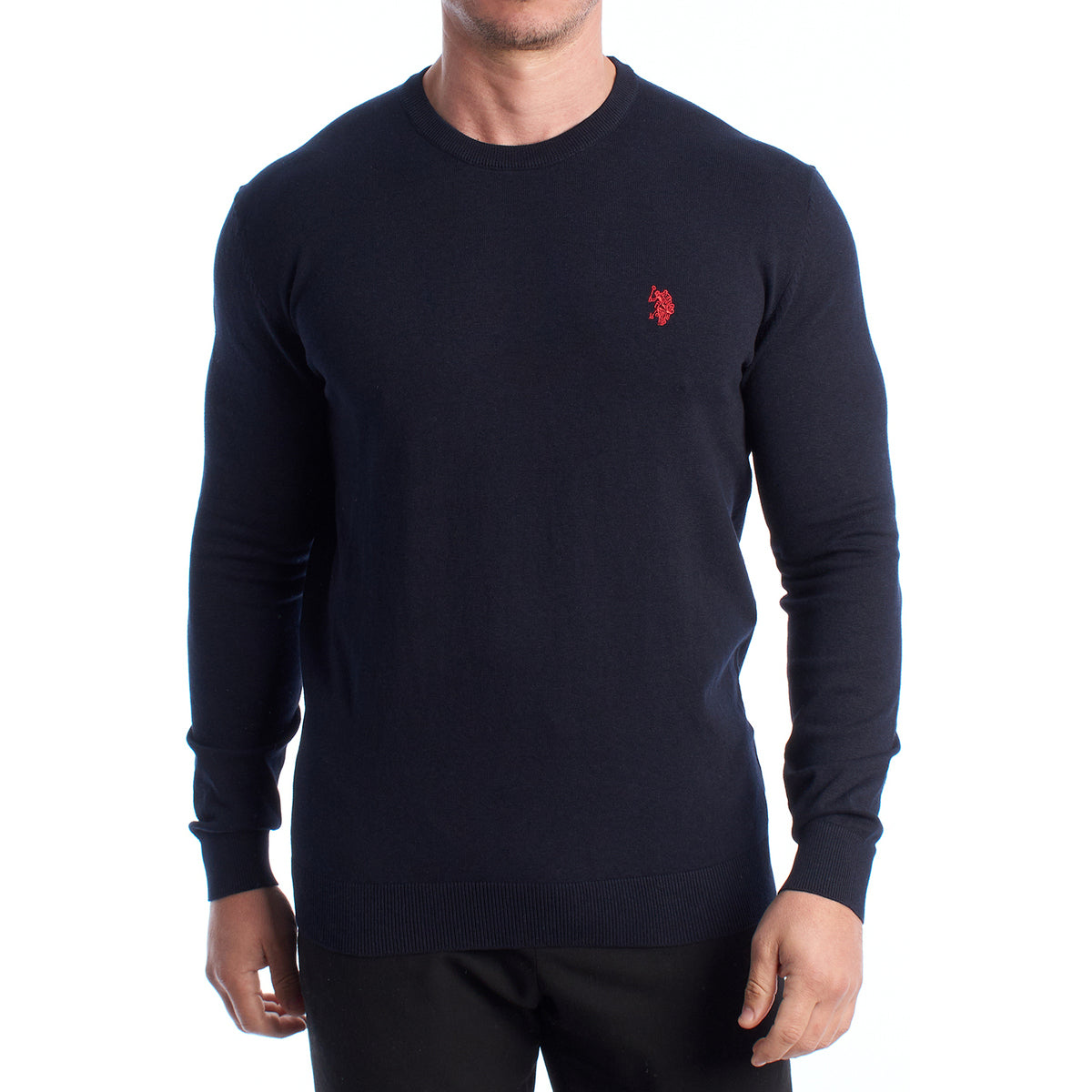 Medium-Weight Crew Neck Sweater