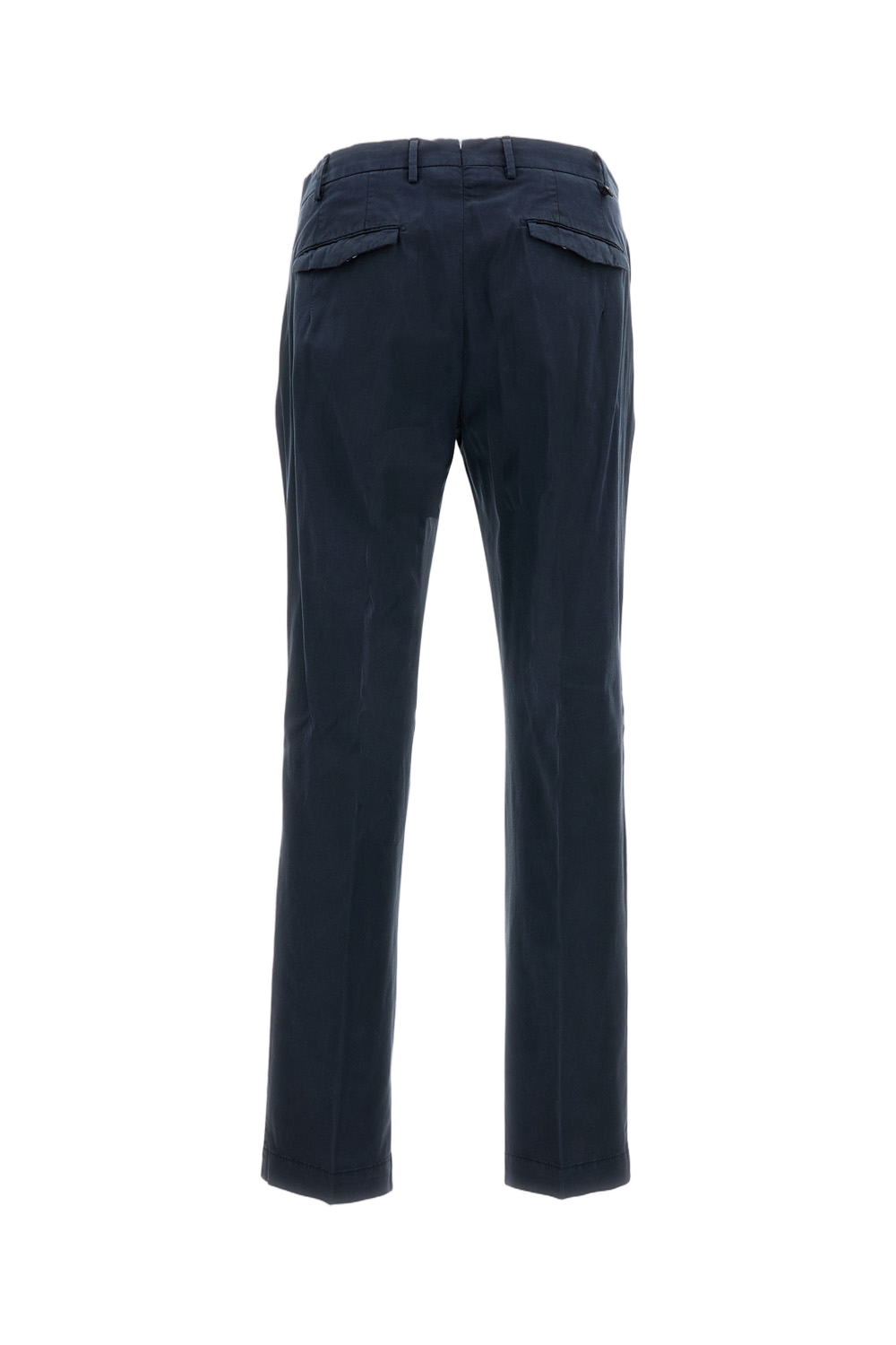Tailored Slim-Fit Trousers in Soft Stretch Cotton Blend
