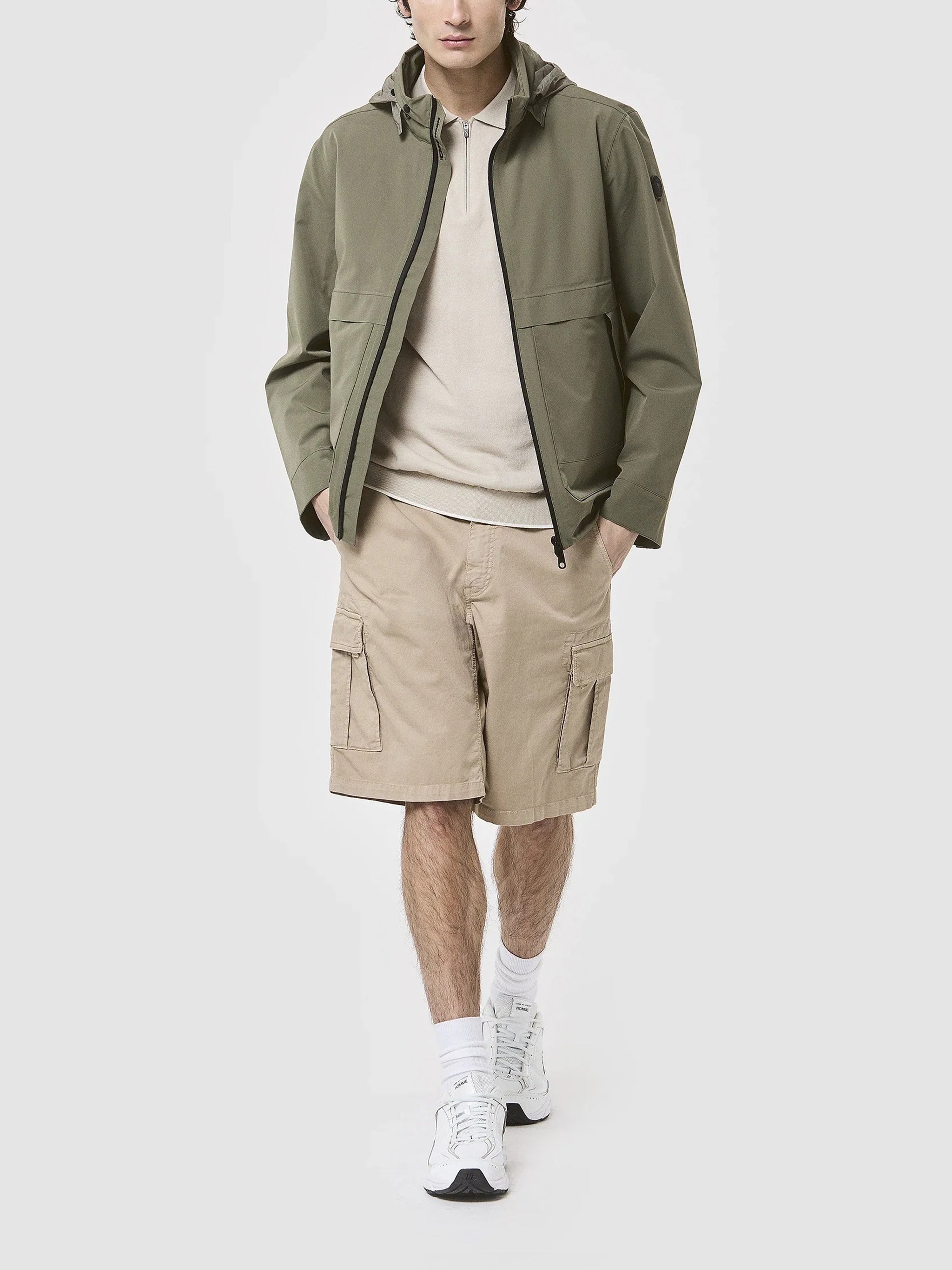 Coronel High Collar Flap Pocket Jacket