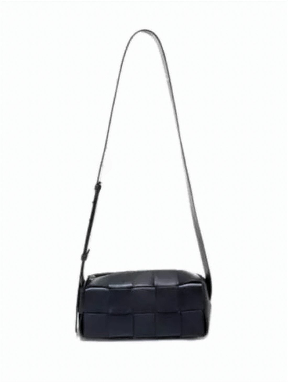 Woven Leather Crossbody Bag