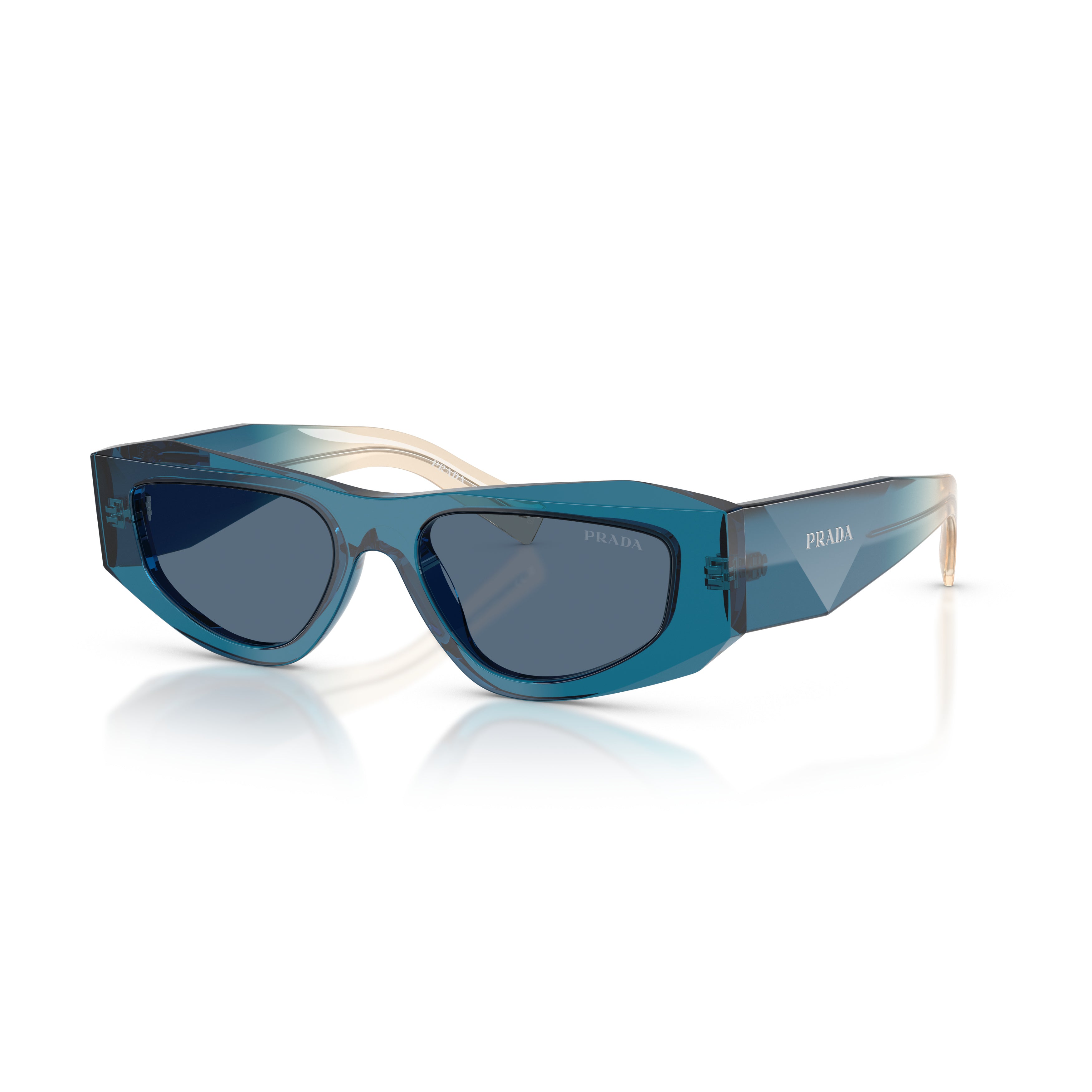 0pr B19s Angular Acetate Sunglasses