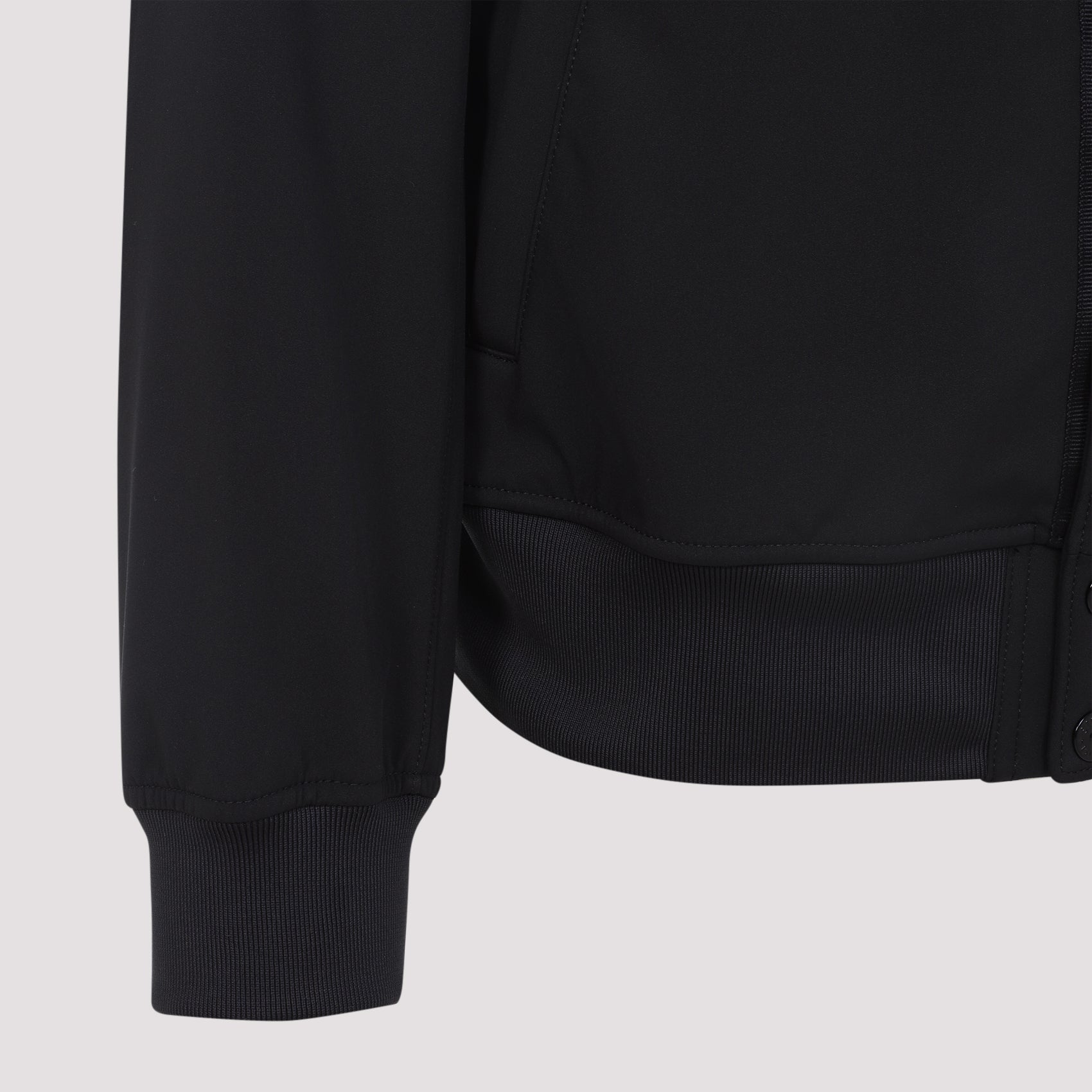Contemporary Hooded Coat With Functional Zippered Pocket
