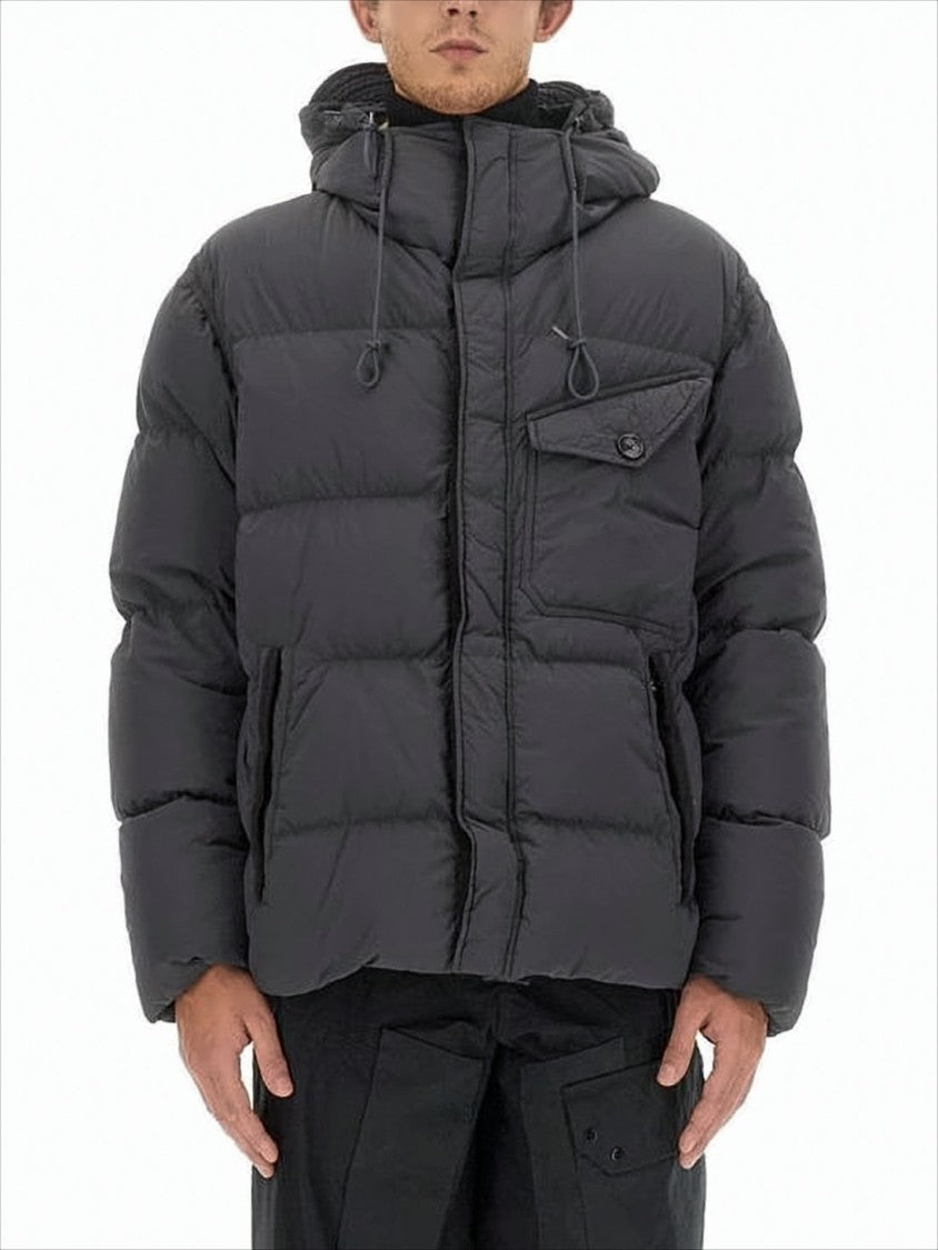 Quilted Black Down Jacket