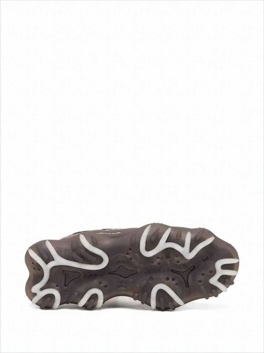 Futuristic Chunky Sole Black Sneakers