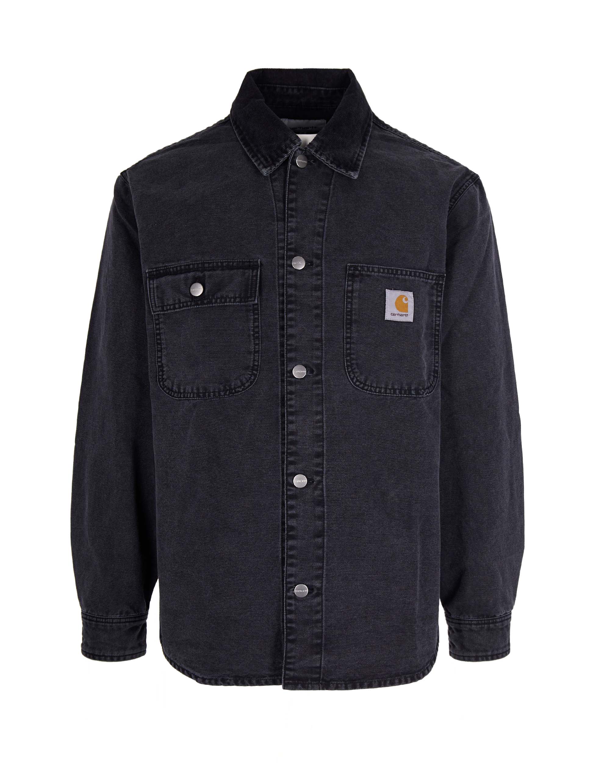 Medium-Weight Cotton Canvas Shirt Jacket