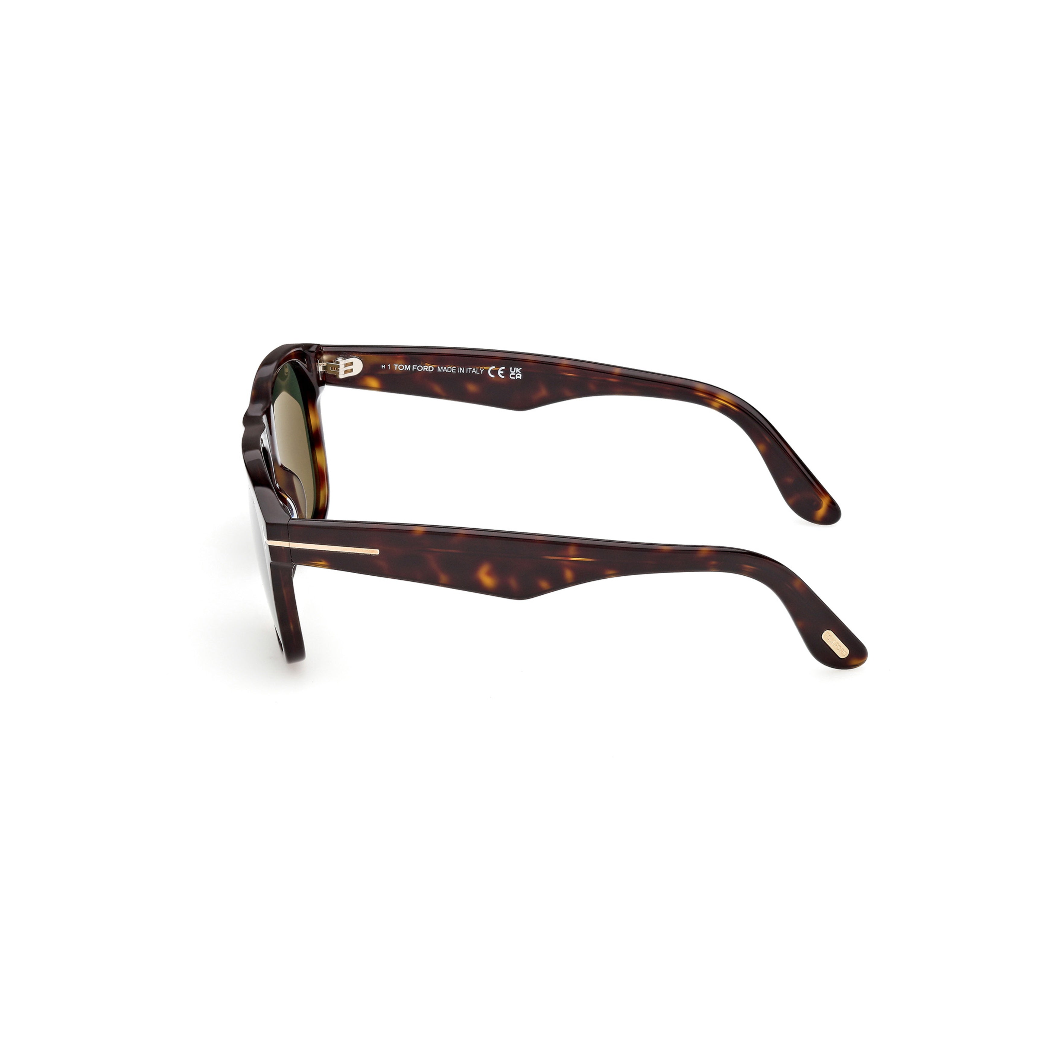 Ft1284 Tortoiseshell Rectangular Sunglasses