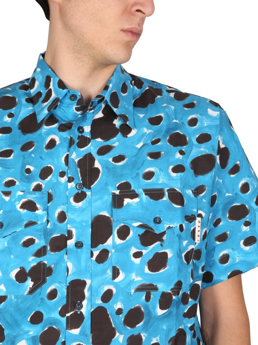 "Pop Dots" Print Shirt