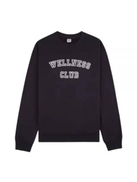 Relaxed Fit Long-Sleeved Crewneck Top with Collegiate Graphic