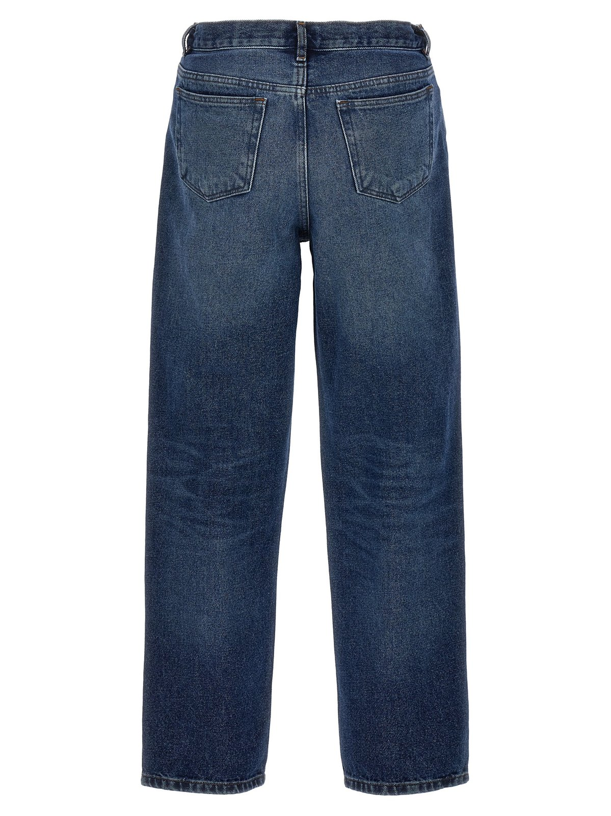 Classic Straight-Leg Denim Pants
