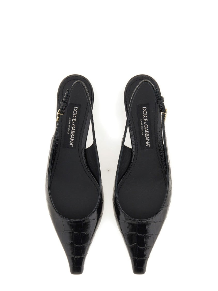 Slingback With Logo