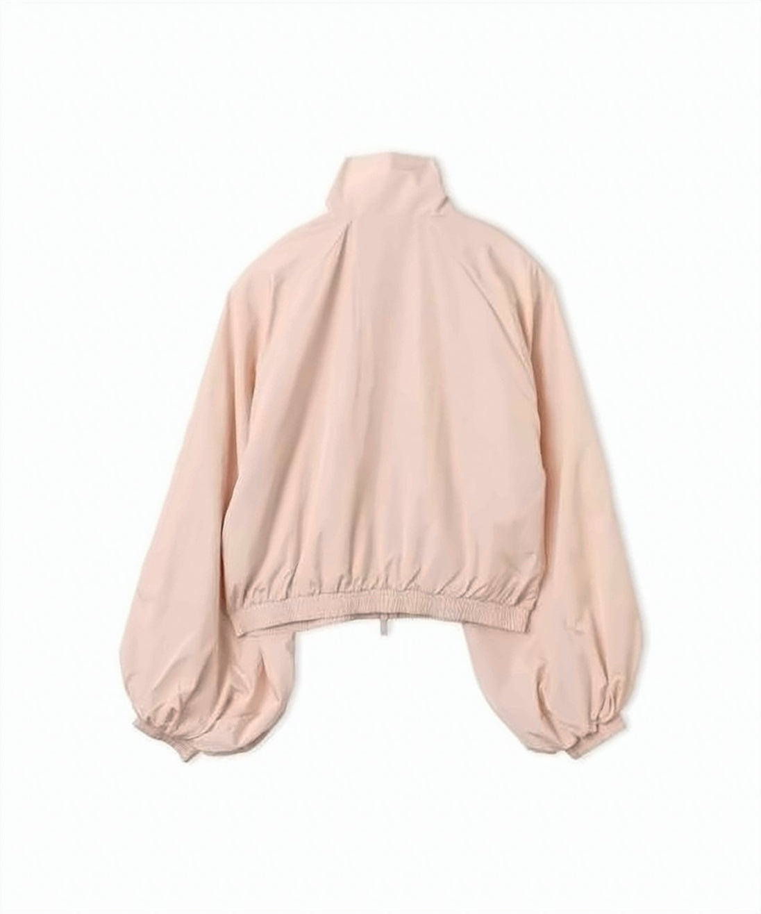 Lightweight Cropped Jacket with Balloon Sleeves