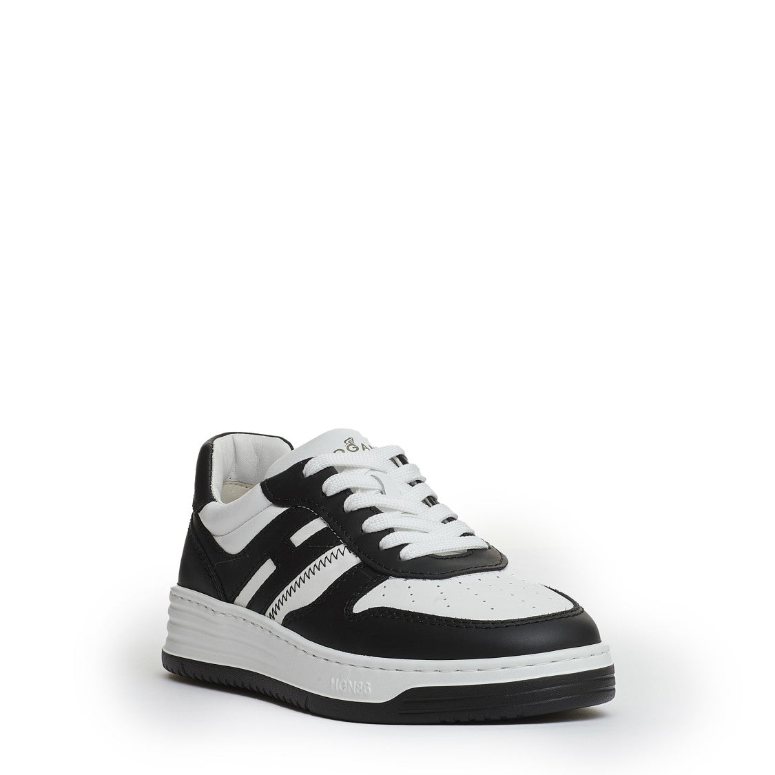 Basketball Leather White Black