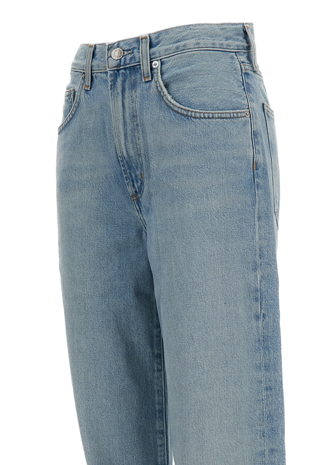 Jeans With Cinched Hem