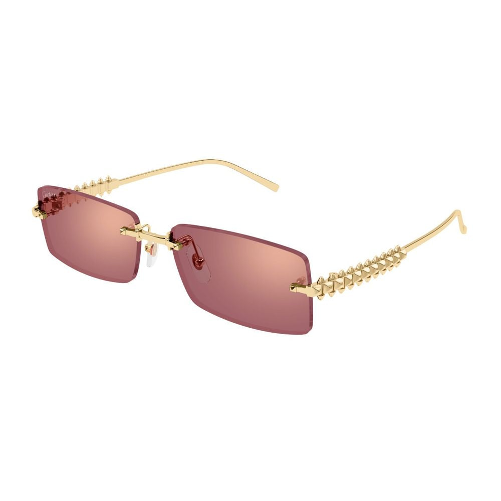Ct0604S Clash De Rectangular Rimless Sunglasses