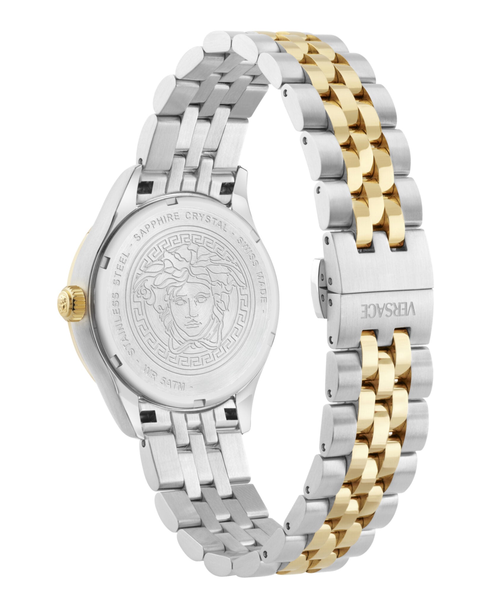 Hellenyium Bracelet Watch with Green Sunray Dial