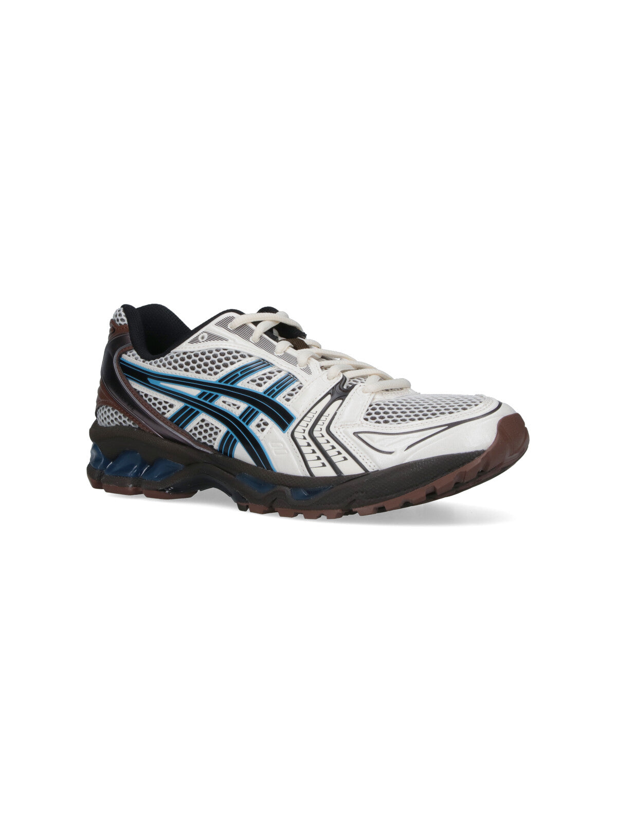 “Gel-Kayano 14” Sneakers – Cream and Brown