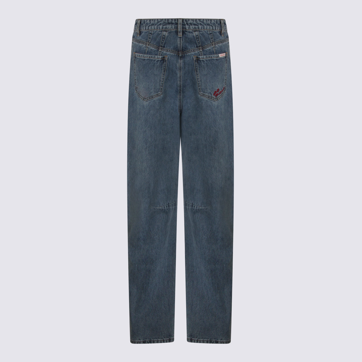 Blue Cotton Jeans