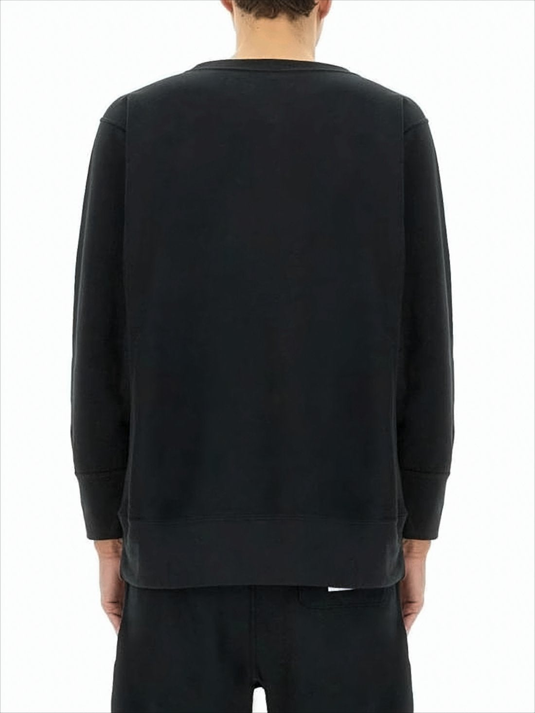 Relaxed Fit Long-Sleeve Shirt with Subtle Branding