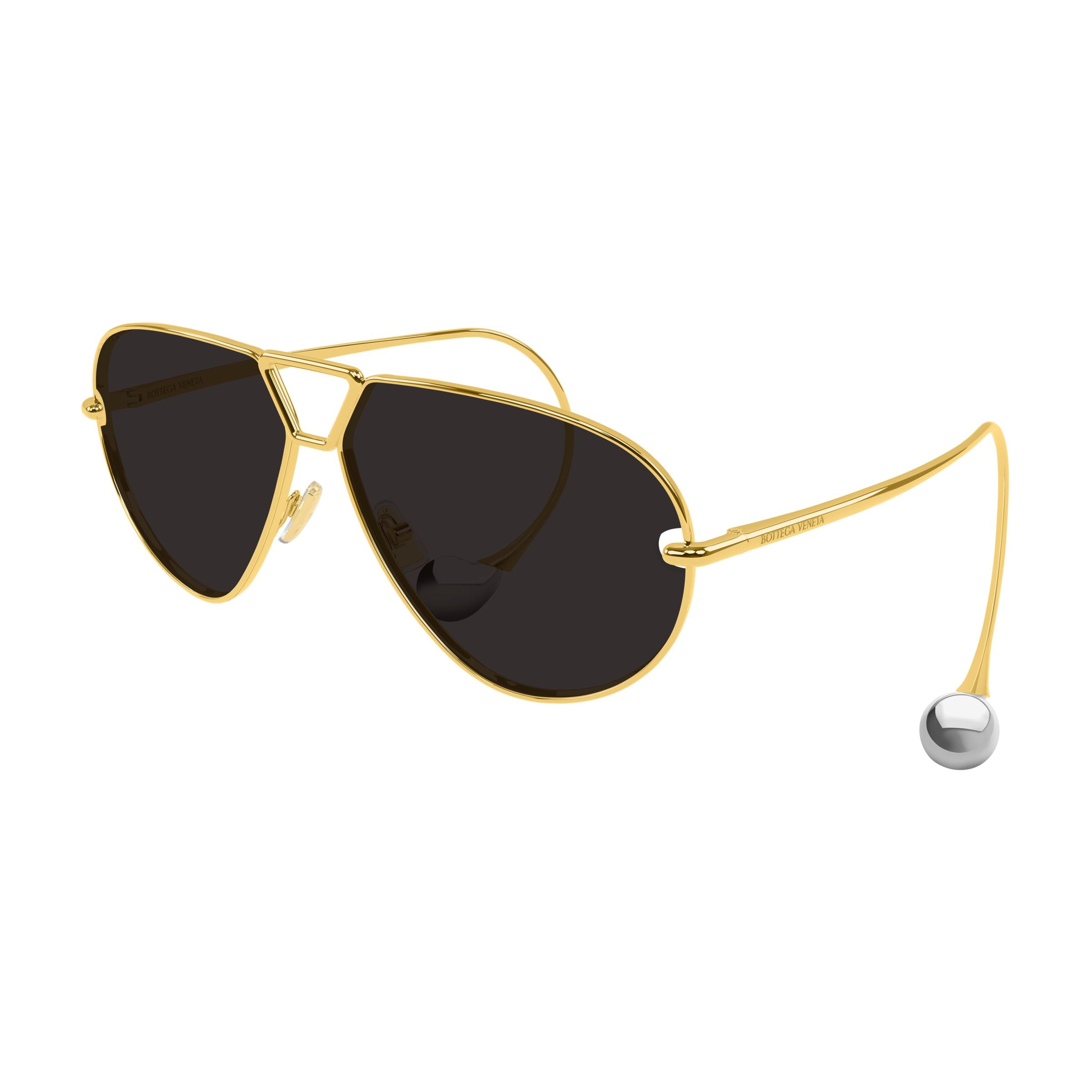 Bv1437S Aviator Sunglasses with Gold Metal Frame