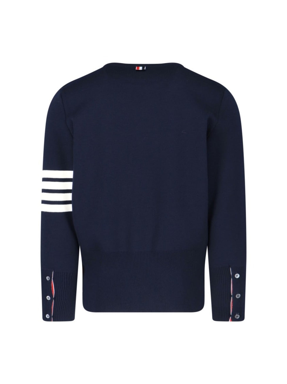 "4-Bar" Sweater Blue