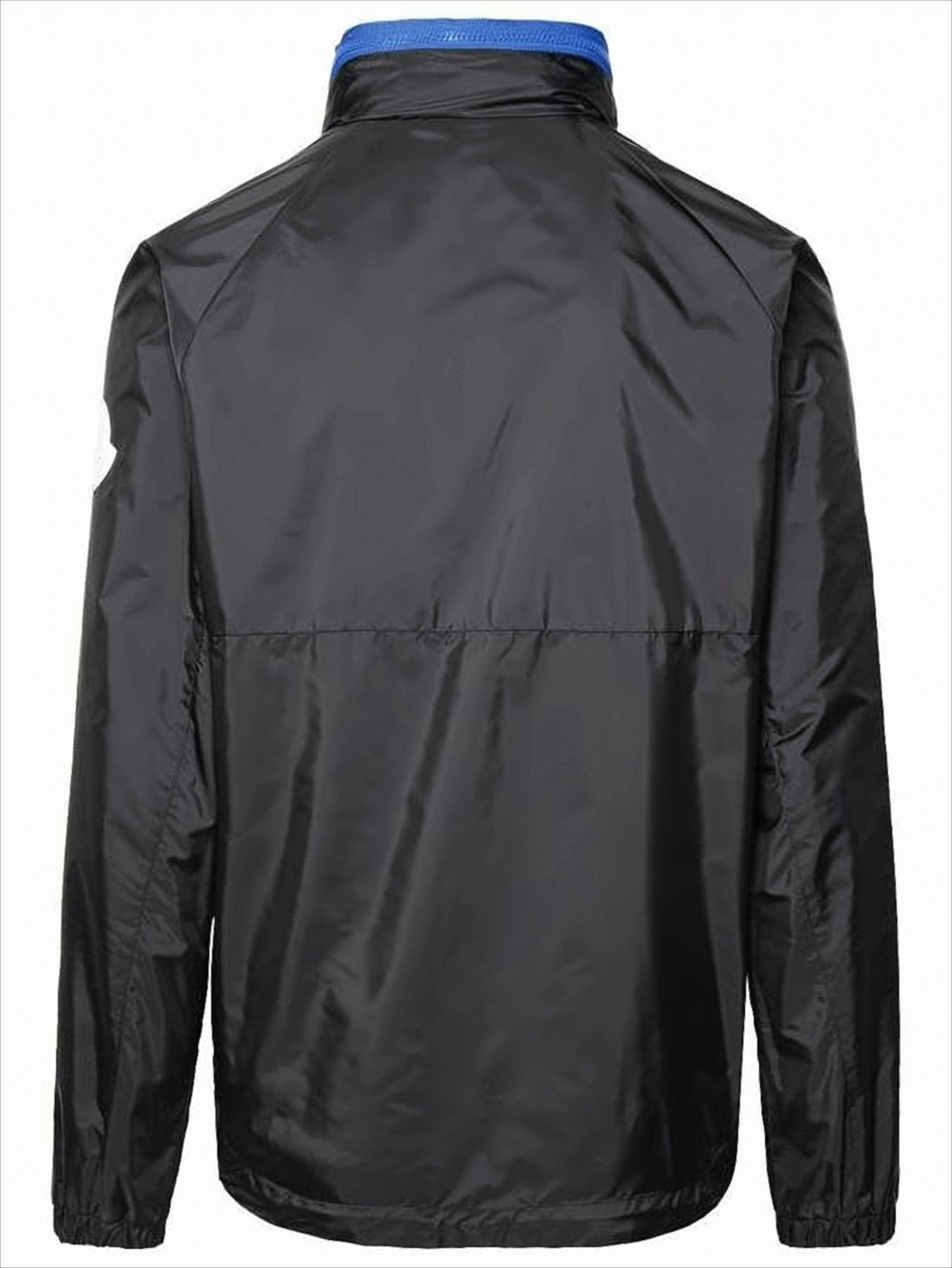 Zippered Black Polyamide Jacket