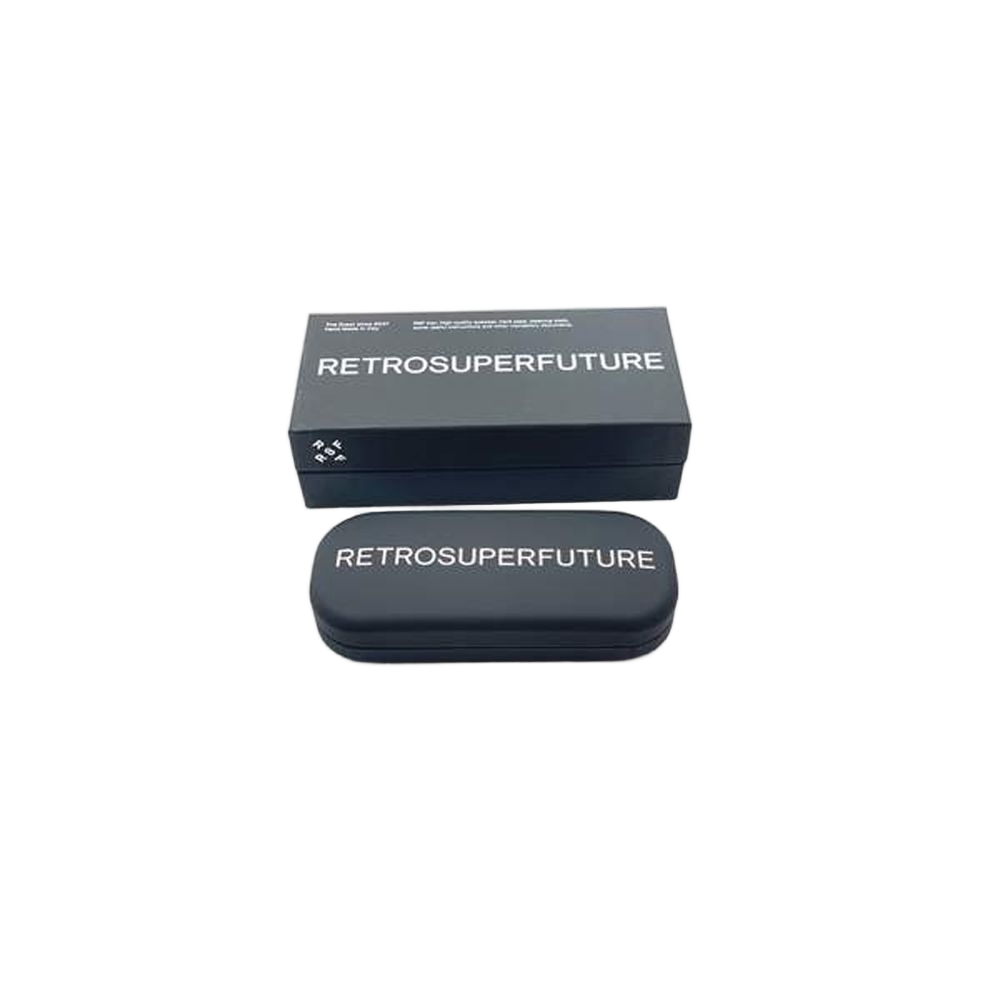 Numero 04 Black Ultra-Thin Oval Eyeglasses