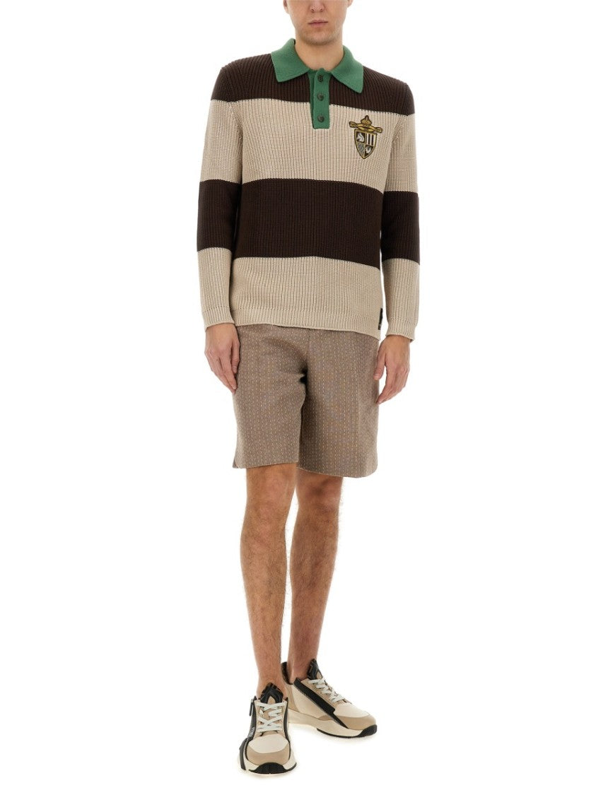 Jacquard Bermuda Shorts