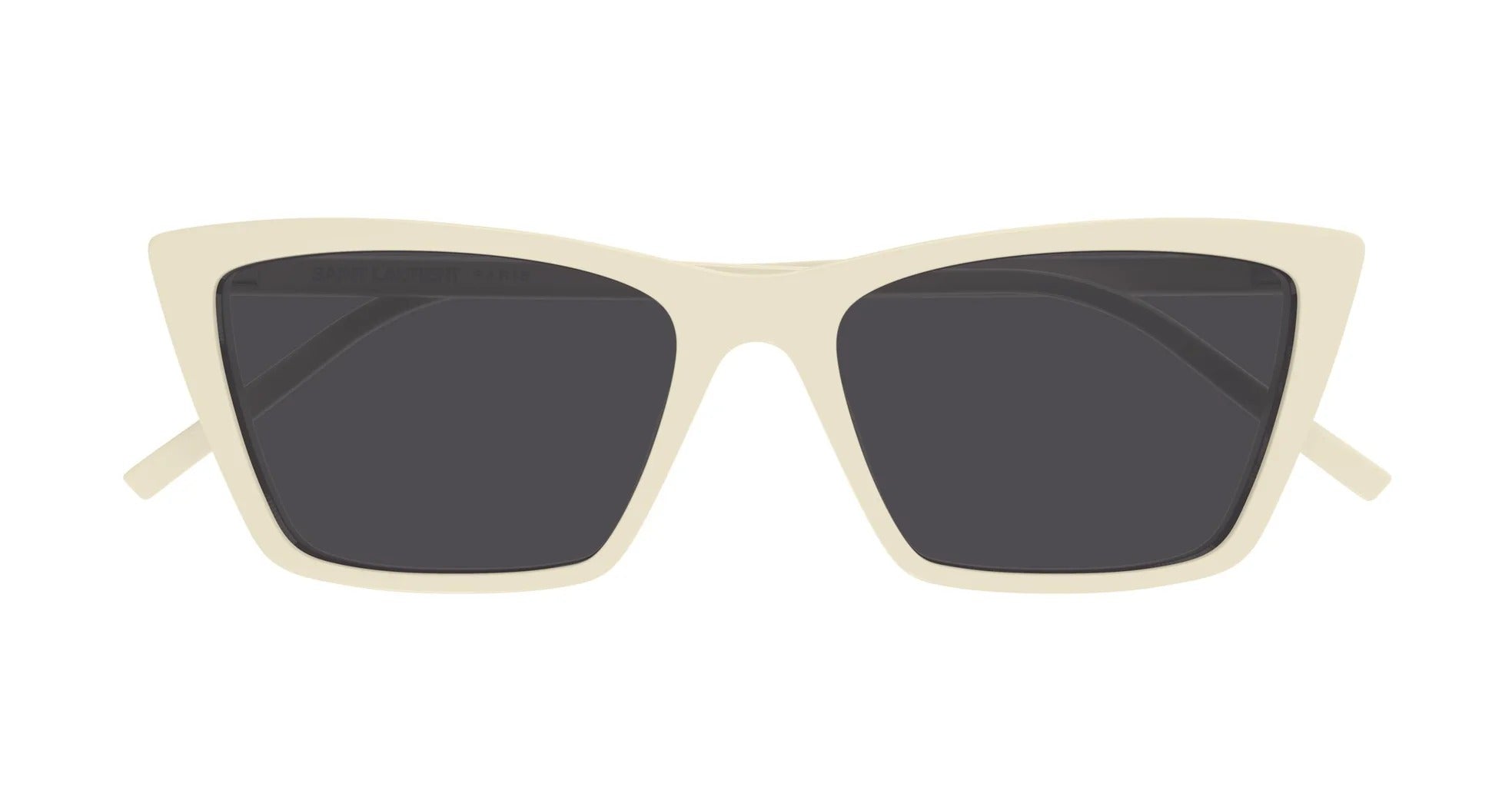 Sunglasses Saint Laurent SL 737 MICA THIN 005 ivory ivory black 54/16/145