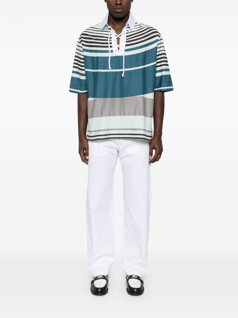 Classic White Trousers