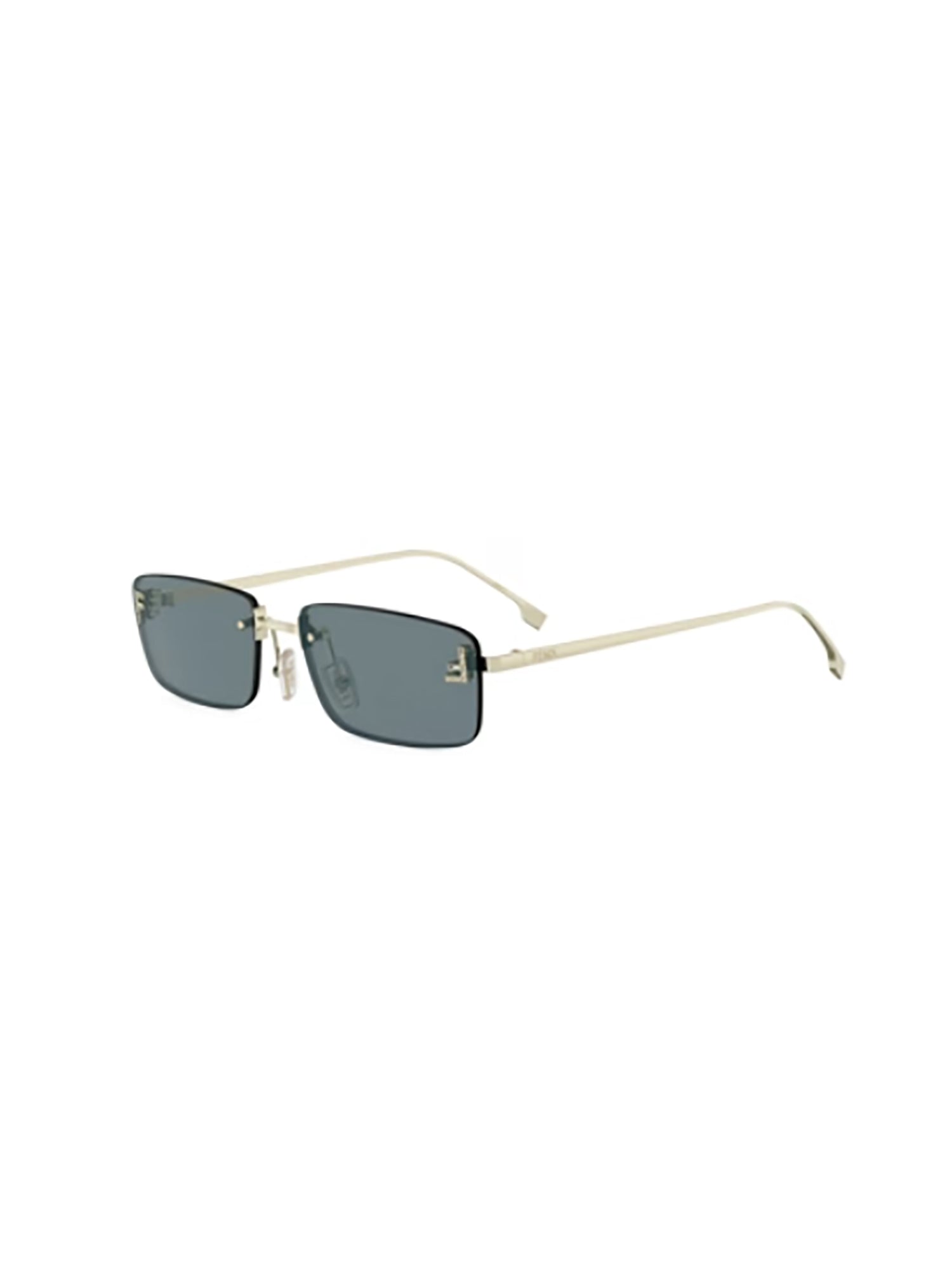 Gold Metallic Finish Sunglasses