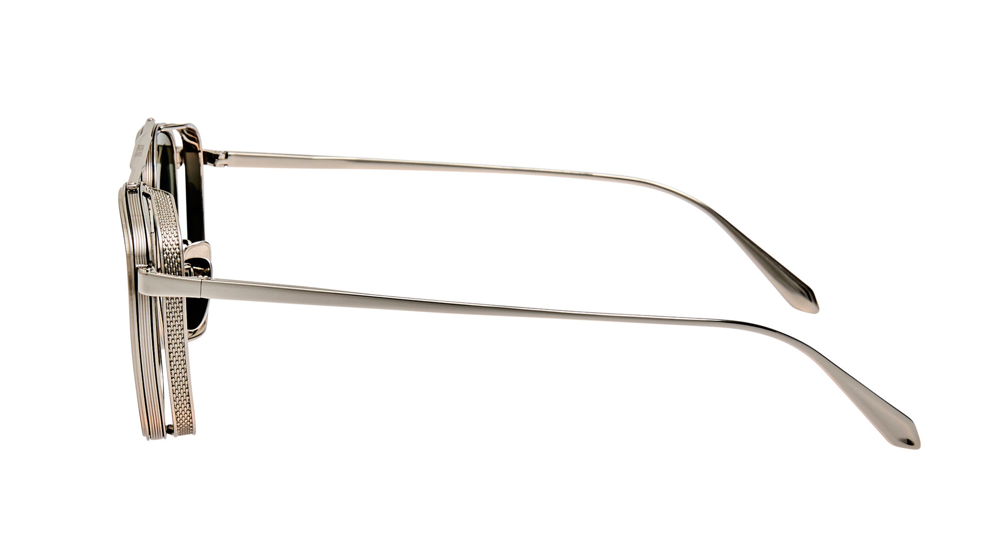 Lfl Titanium Frame Sunglasses with Oval Lenses