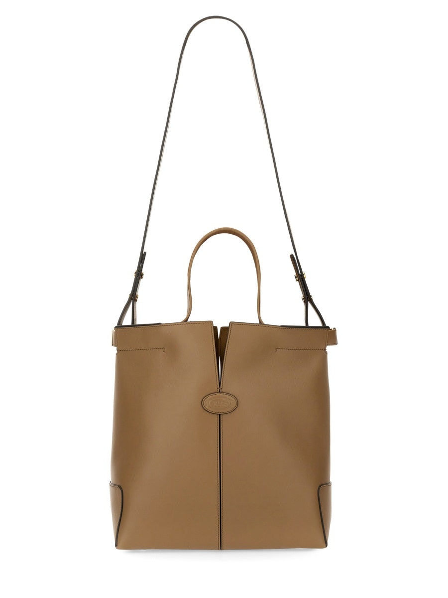 Structured Calfskin Leather Bag