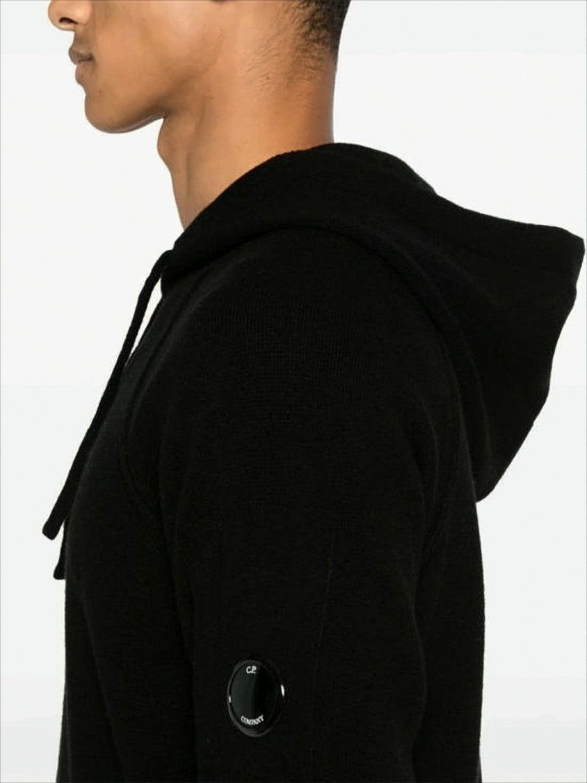 Relaxed-Fit Hooded Sweatshirt In Soft Wool Blend