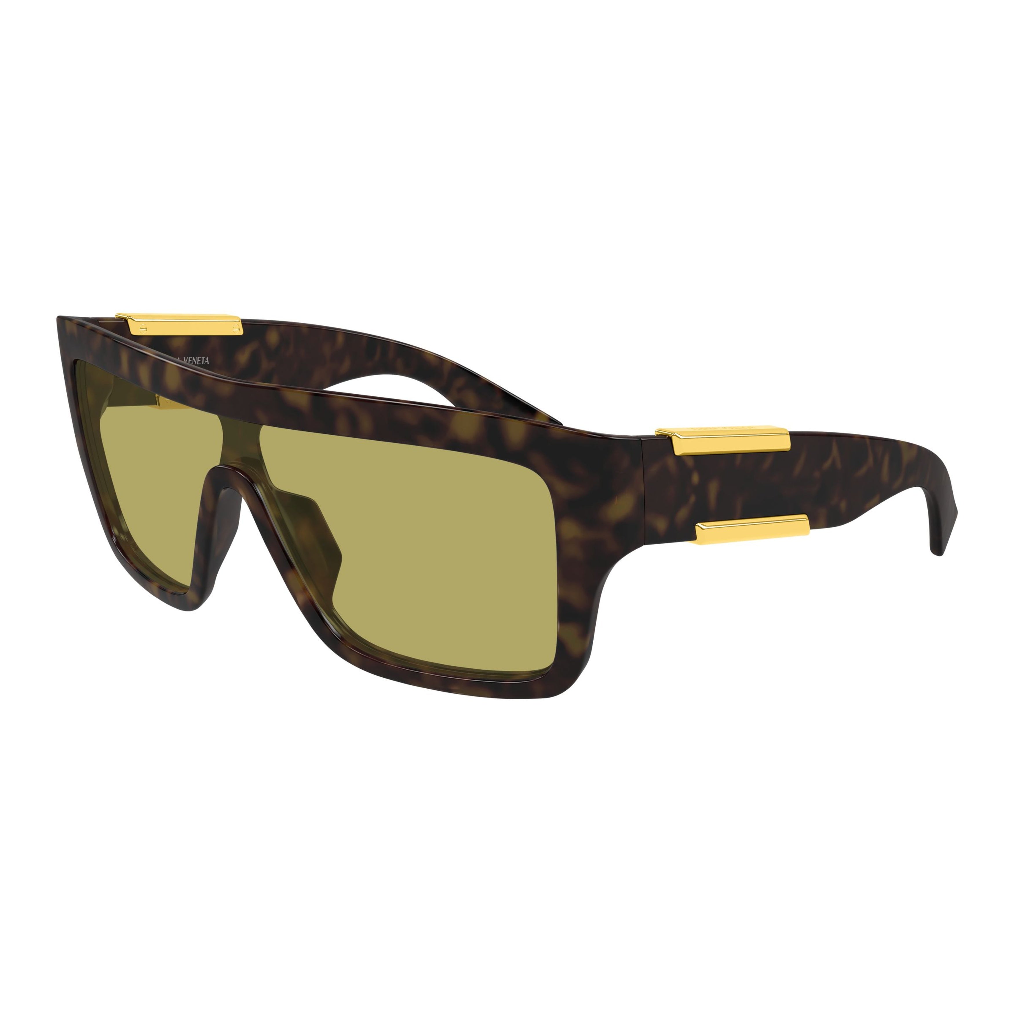 Bv1451s Bold Rectangular Tortoiseshell Sunglasses