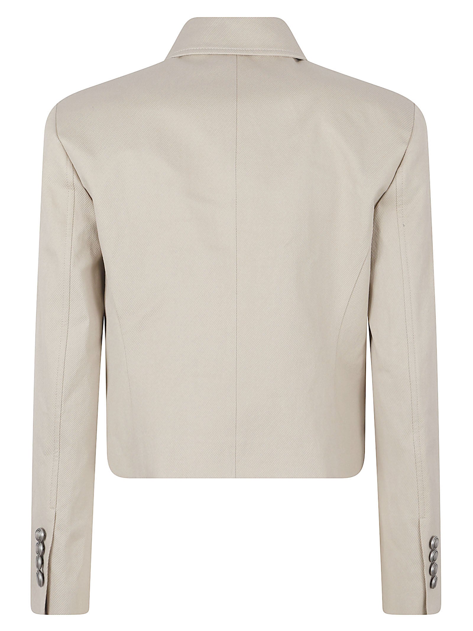 Cropped Double-Breasted Jacket