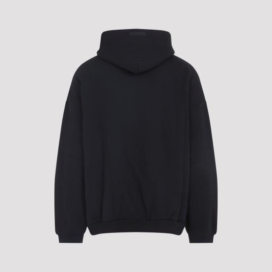 Pullover Fleece Hoodie with Bold Front Print