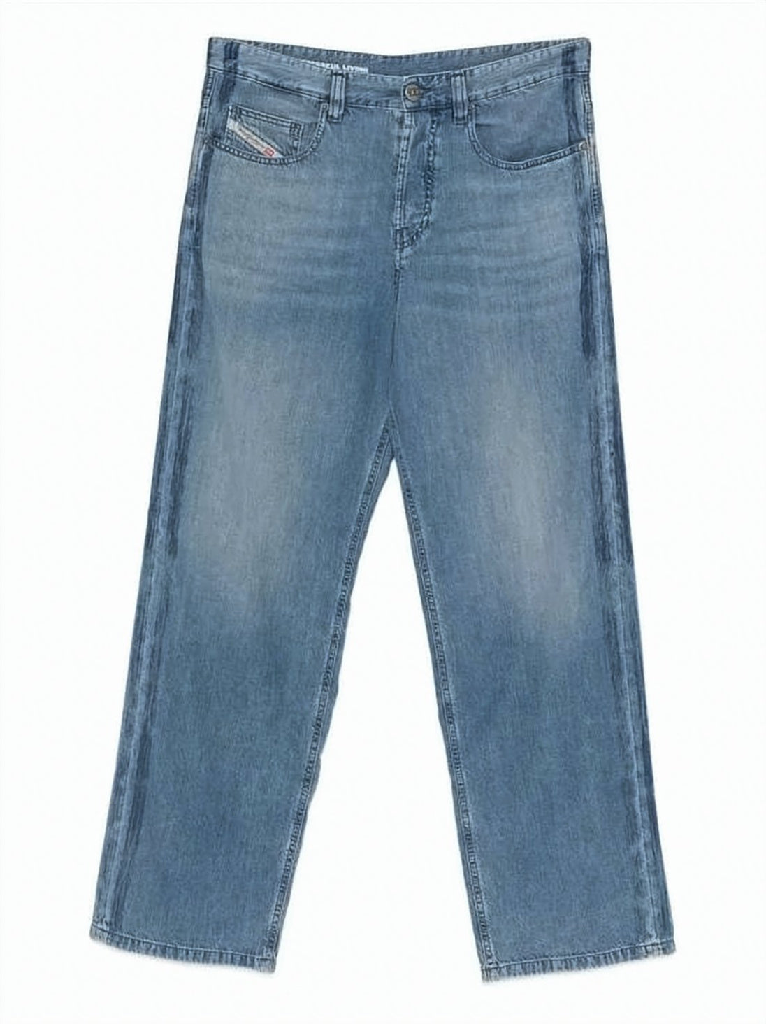 Light Blue Relaxed Fit Denim Jeans