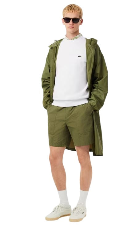 Classic-Fit Organic Fleece Cotton Sweatshirt