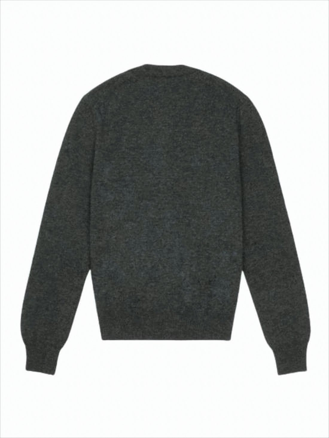 Dark Grey Wool Cardigan