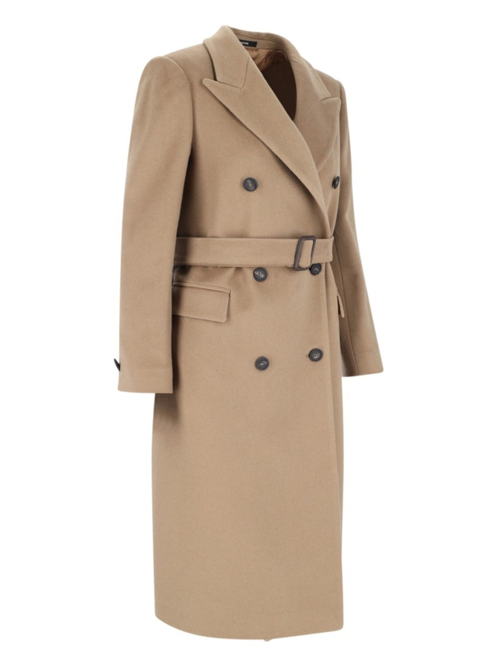 "Jole" Double-Breasted Coat