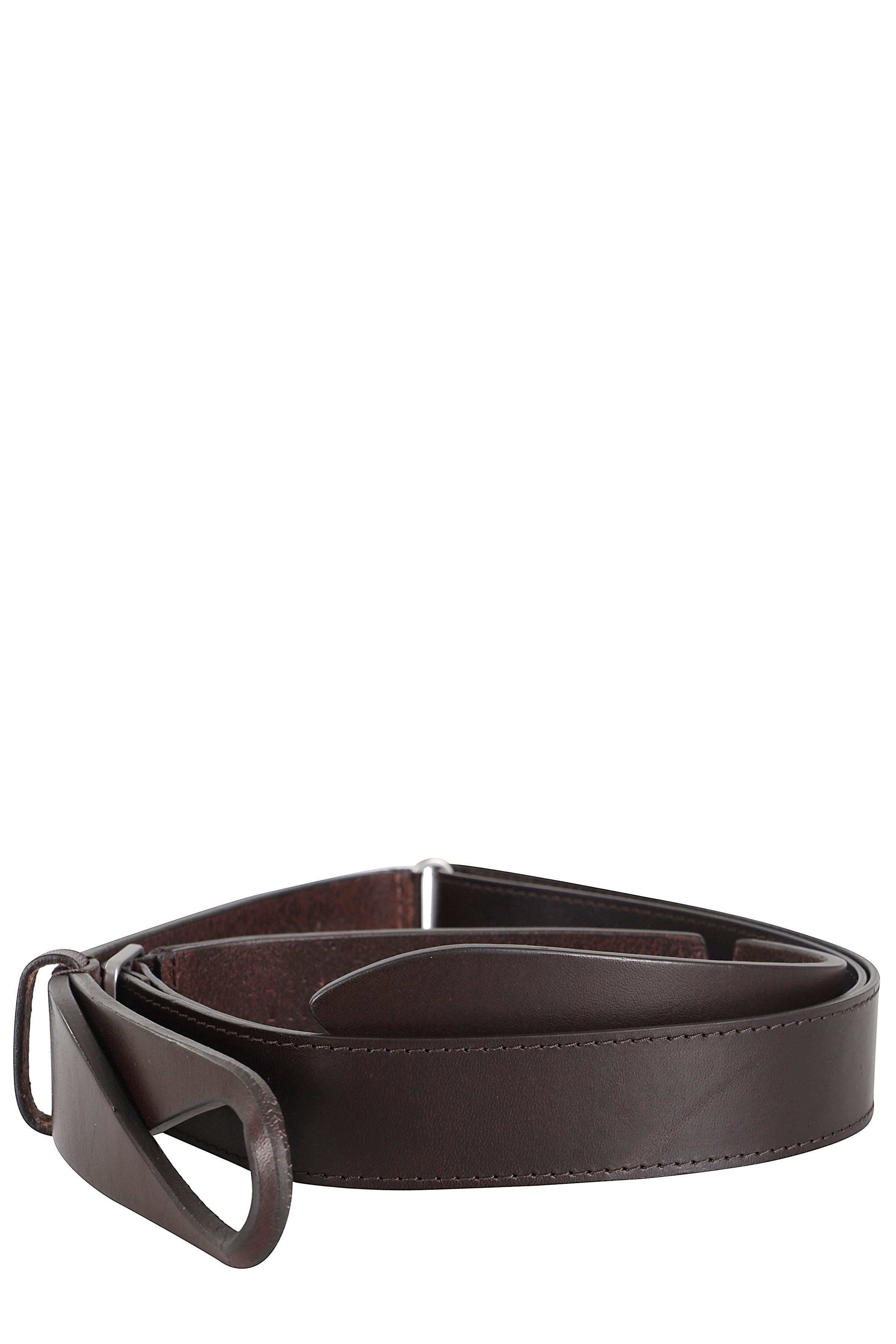 Nobuckle Leather Belt