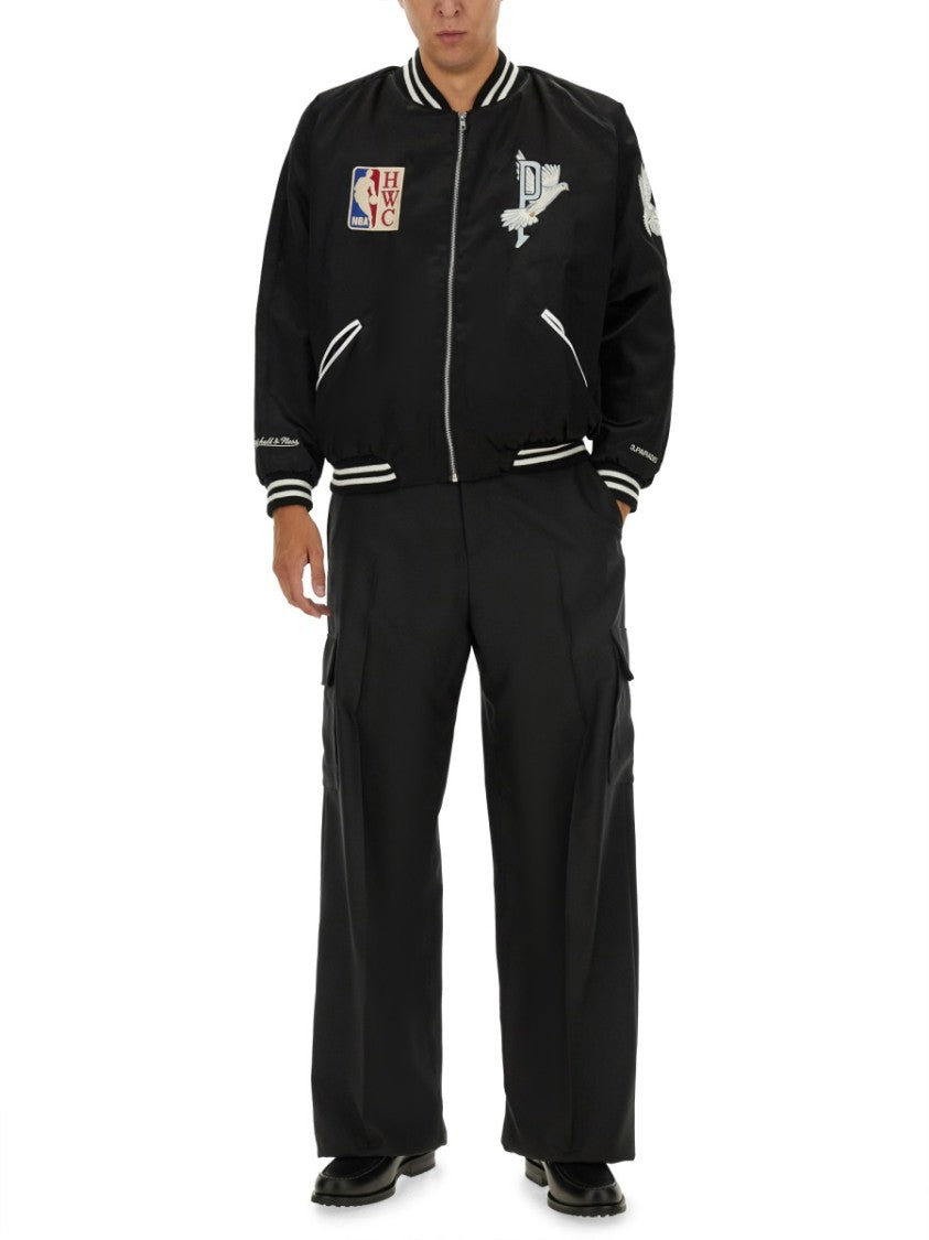 Classic Black Varsity Jacket