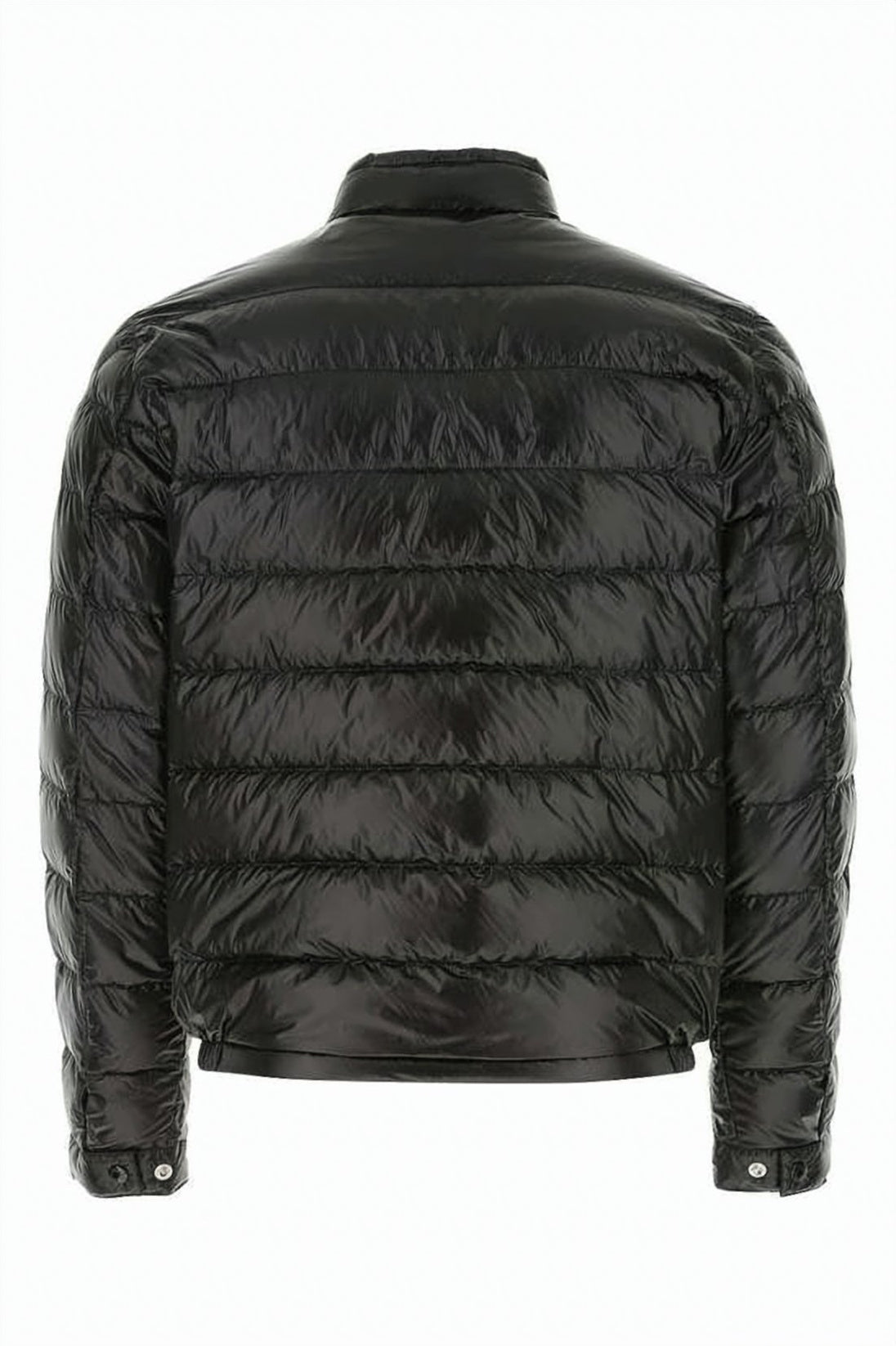 Cropped Black Puffer Jacket