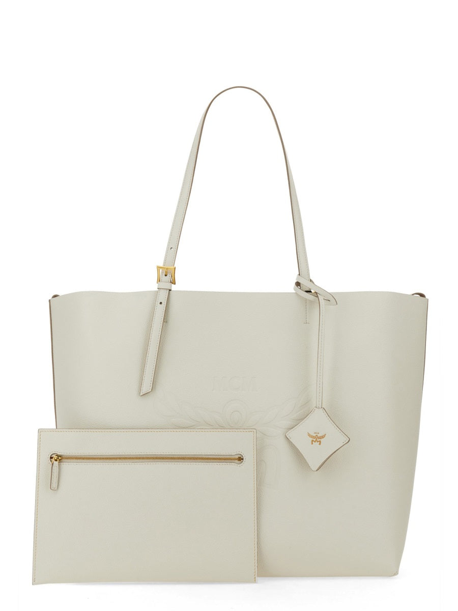 Himmel Large Leather Shopping Bag
