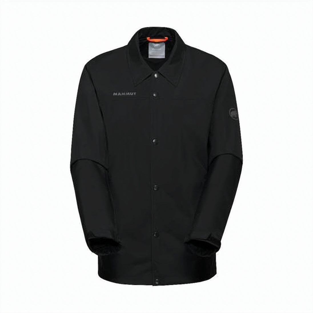 Black Jacket with Button-Up Front