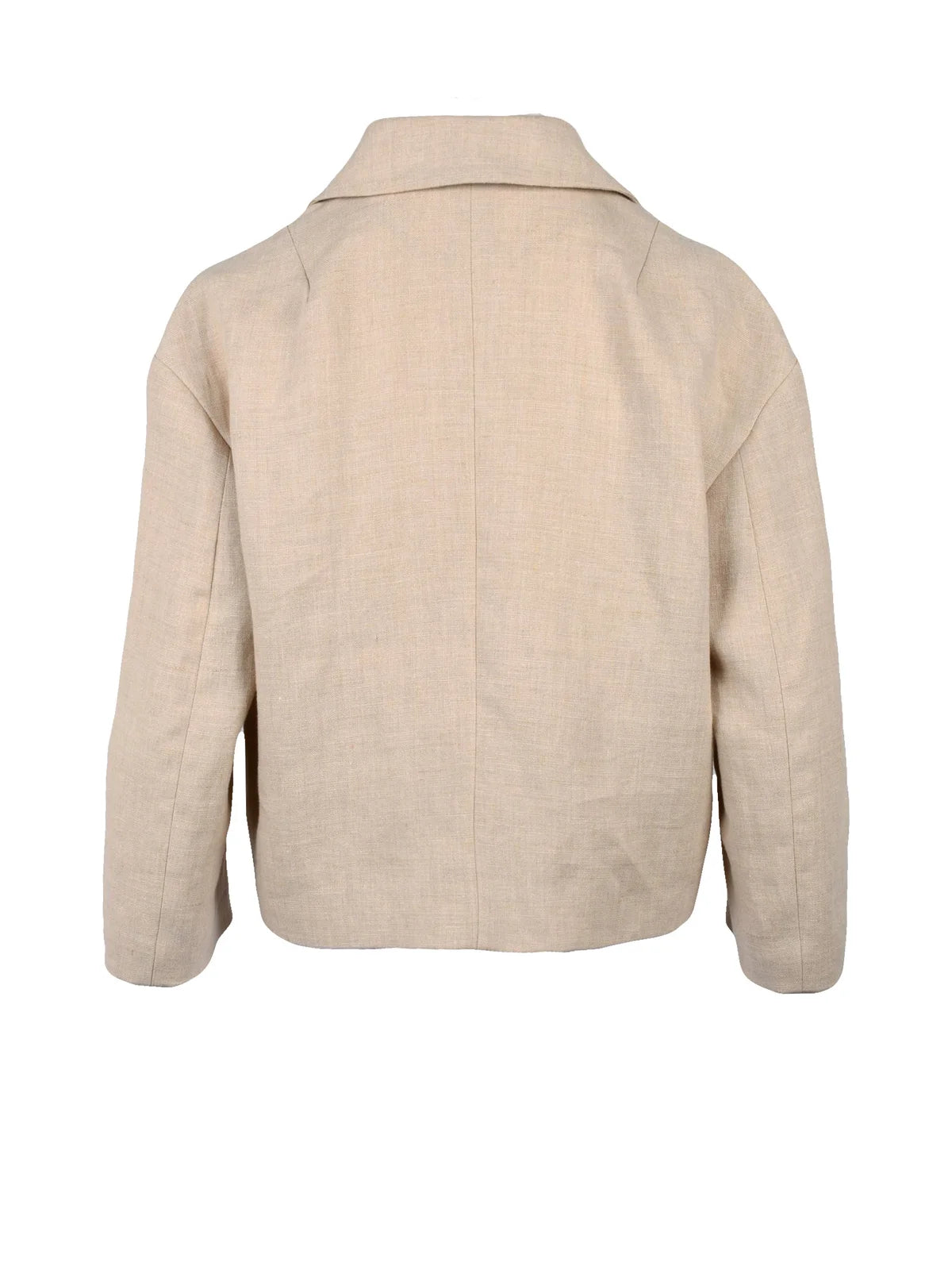 Linen Bolero - Beige