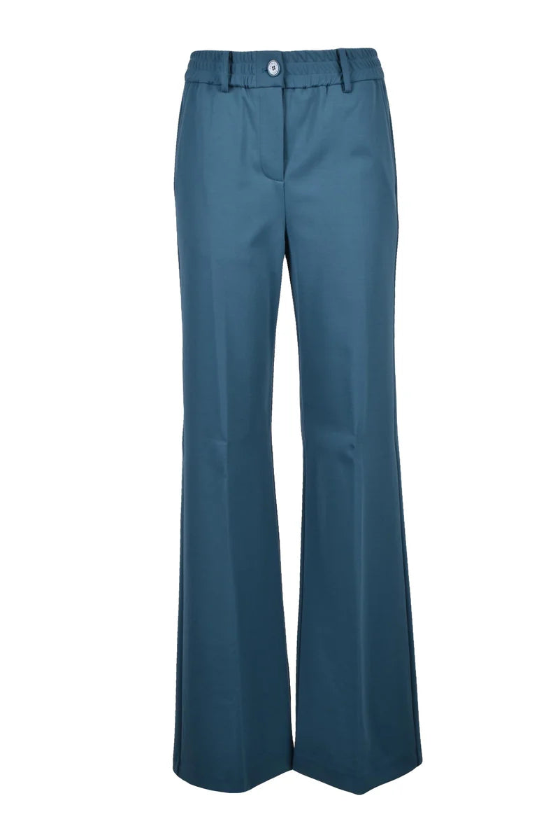 Classic Wide Leg Pants - Green