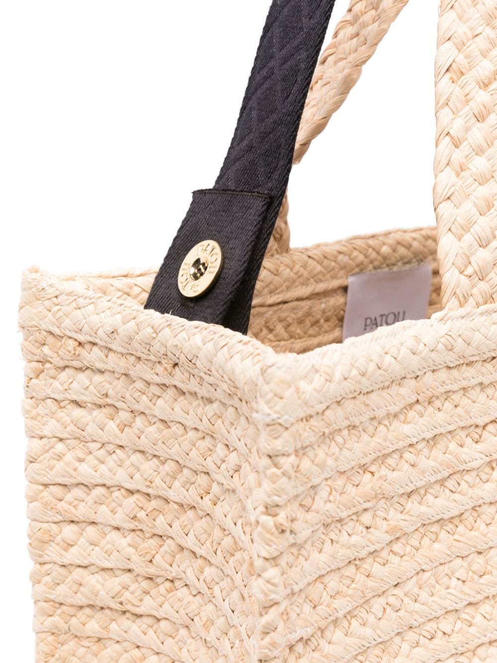 Textured Vanilla White Raffia Handbag